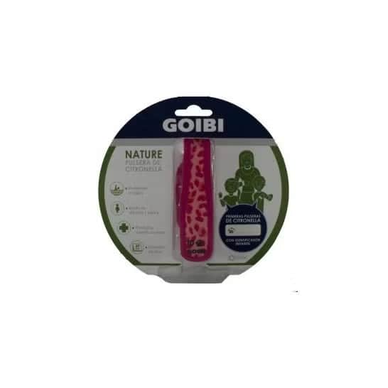Goibi Nature pulsera de citronella animal rosa