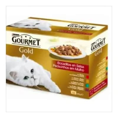 Gourmet Gold Bocaditos Salsa - Comida para gatos