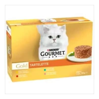 Gourmet Gold Tartalette Pack - Pasteles para gatos