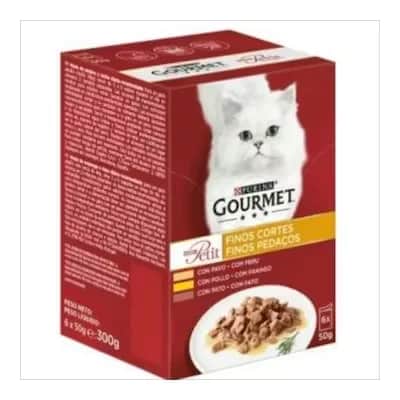 Gourmet Mon Petit Aves - Comida Húmeda Gatos
