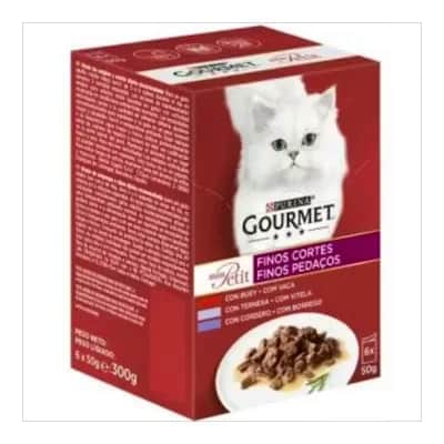 Gourmet Mon Petit Carnes - Comida Húmeda Gatos