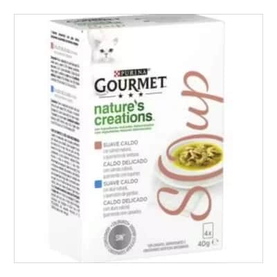 Purina Gourmet Soup Salmón | Sopa Gatos