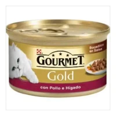 Gourmet Gold Bocaditos | Pollo e Hígado