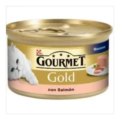 Gourmet Gold Mousse Salmón | Comida Gatos Húmeda