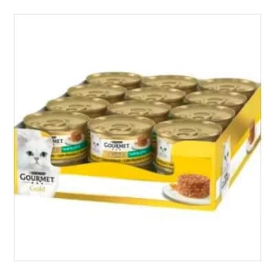 Gourmet Gold Tartalette Pollo Zanahoria 24x85g | Gatos