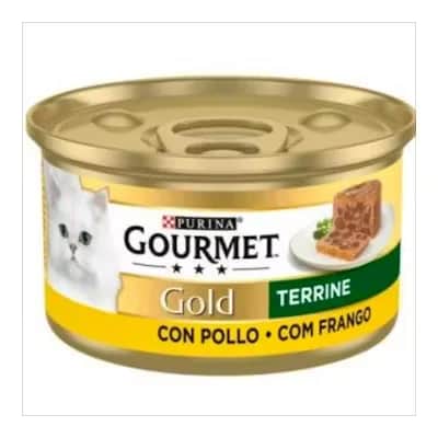 Gourmet Gold Terrine Pollo 24x85g | Comida Húmeda Gatos