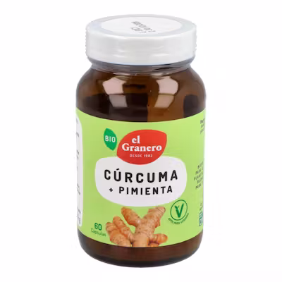 Cúrcuma Pimienta Bio 60 Caps | Articular