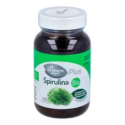 El Granero Espirulina Bio 180 Comp - Energía y Control Peso