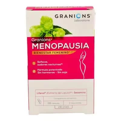 Granions Menopausia 28 Caps | Sofocos y Bienestar