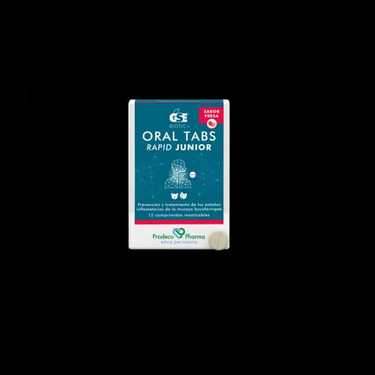 Gse Oral Tabs Rapid Junior Fresa 12comp