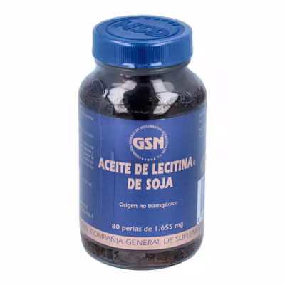 GSN Lecitina Soja 1200 mg - Colesterol y Membranas