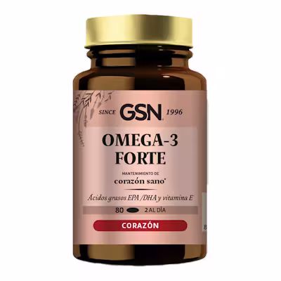 GSN Omega 3 Forte 80 perlas | Salud Cardiovascular