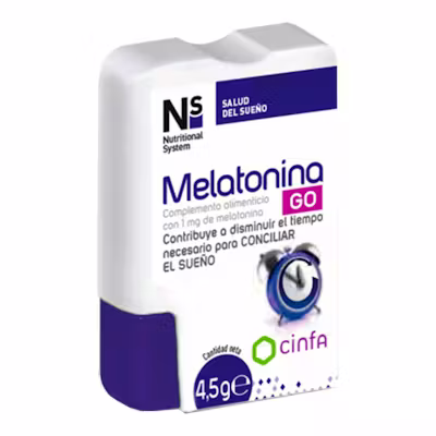 Melatonina GO 1 mg - Regulador Sueño