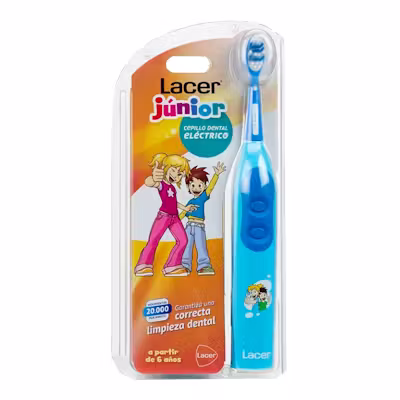 Lacer Junior Azul - Cepillo Eléctrico Niños