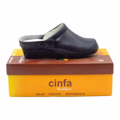 Zueco Hankshoes Confort Azul - Plantilla Anatómica