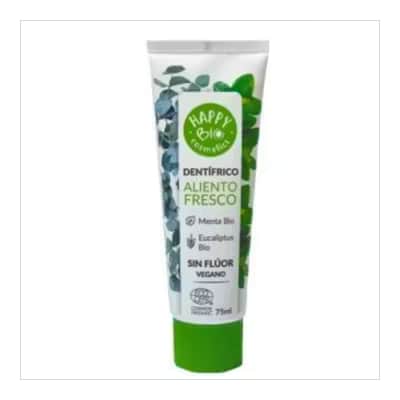 Happy Bio Dentífrico Menta Sin Flúor 75ml
