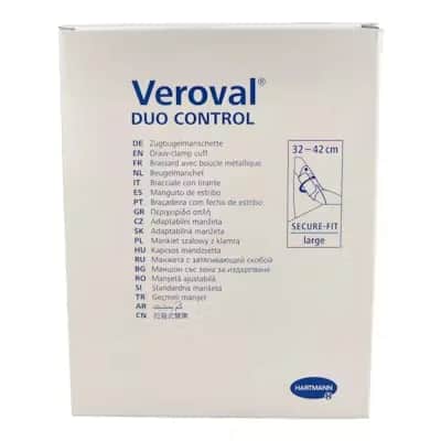 Tensiómetro Veroval Duo Control L-Cuff P1