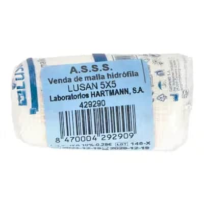 Venda Lusan Malla Hidrofi 5M x 5cm - Cicatrización