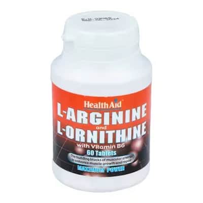 Health Aid L-Arginina L-Ornitina - Complemento Muscular