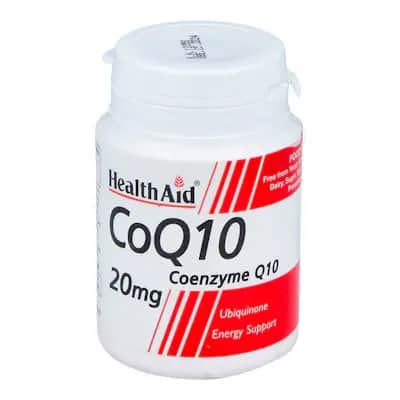Health Aid CoQ10 20mg - Energía Celular