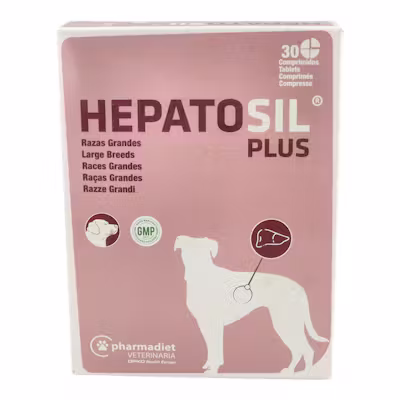 Hepatosil Plus Razas Grandes - Salud Hepática Canina