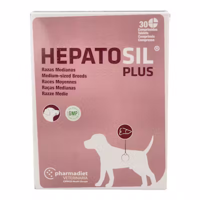 Hepatosil Plus Perros Medianos - Protector Hepático