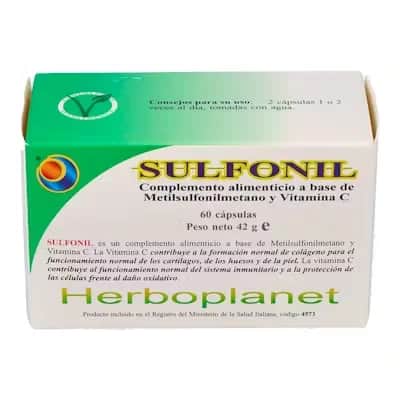 Herboplanet Sulfonil 60 Cápsulas - Azufre Orgánico