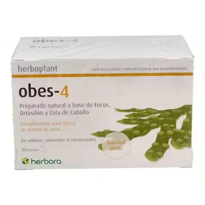 Herbora Obes-4 20 Filtros - Pérdida de Peso