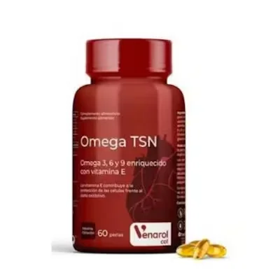 Herbora Omega TSN 60 Perlas | Ácidos Grasos