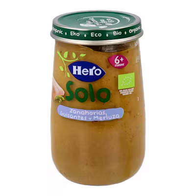 Hero Baby Zanahorias Guisantes Merluza 190G | Alimentación