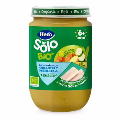 Hero Baby Verduritas Crema - Puré Natural Bebé