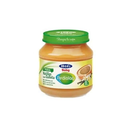 Hero Baby tarrito natillas/galleta 130g