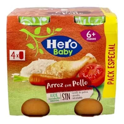 Hero Baby Arroz Con Pollo 235g - Potito Infantil