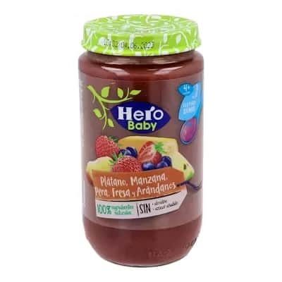 Hero Baby Plátano Manzana Pera Fresa - Potito Frutas