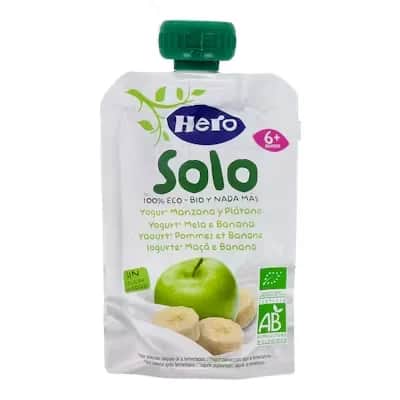 Hero Bol Yogur Manzana Plátano | Infantil Ecológico