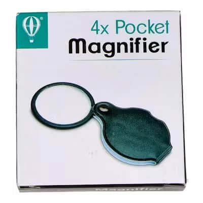 Lupa Bolsillo Plegable 3,5x - Lectura