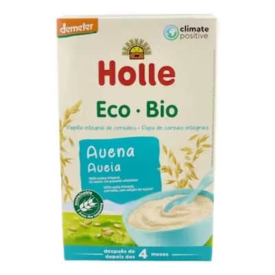 Holle Papilla Avena 4M 250g Demeter | Desarrollo Infantil