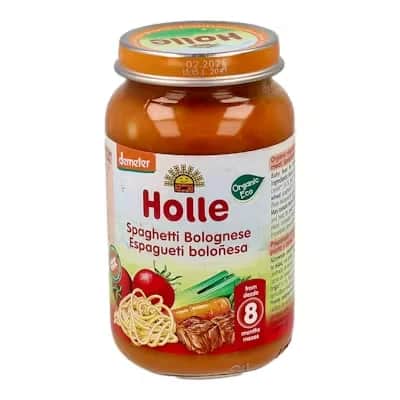 Holle Potito Espagueti Boloñesa 220G - Demeter