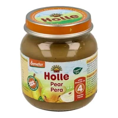 Potito Holle Pera 100% - Alimentación Bebé 4 Meses