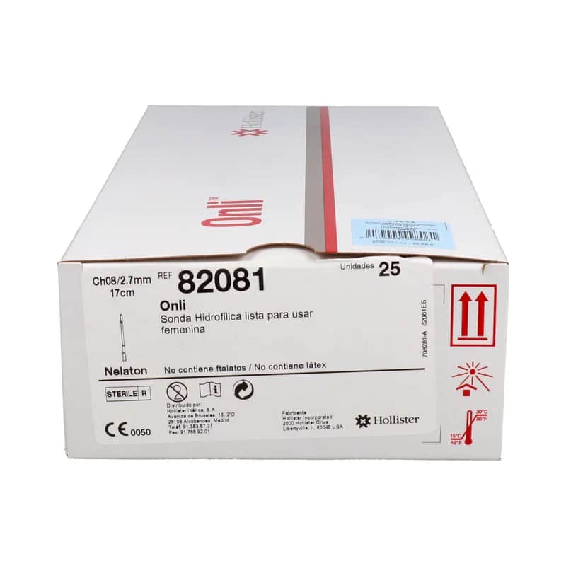 Sonda Intermitente Onli Fem 17cm 8Ch - Vejiga