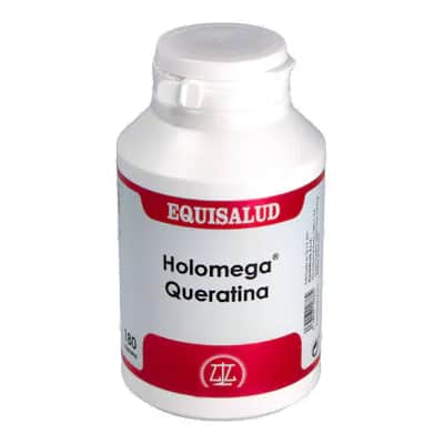 Holomega Queratina 180 Caps | Cabello y Uñas Fuertes