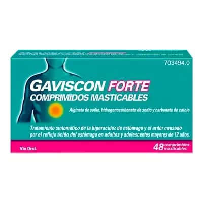 Gaviscon Forte 48 Comp - Acidez y Ardor