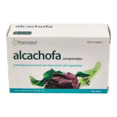 Pharmasor Alcachofa 500 Mg 60 Comp | Hígado