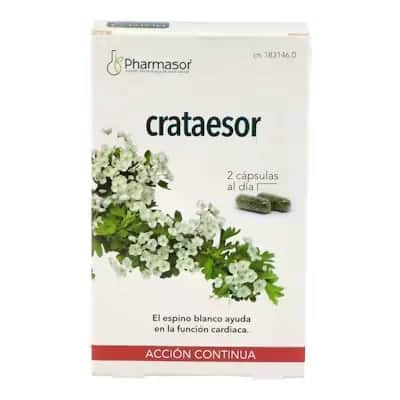 Pharmasor Crataesor 30 Caps - Salud Cardiovascular