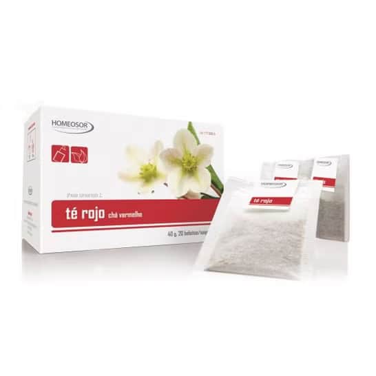 Homeosor Te Rojo Infusion 20 Filtros