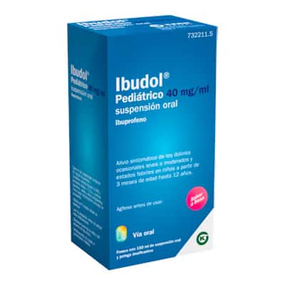 Ibudol Pediátrico 40mg - Fiebre y Dolor