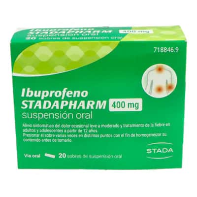 Ibuprofeno Stadapharm 400mg | Dolor