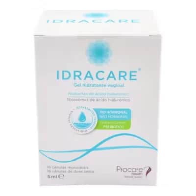 Idracare Gel Vaginal - Hidratante 16 Cánulas