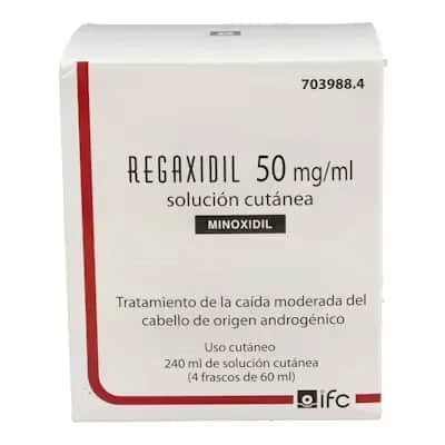 Regaxidil 5% 240 ml - Crecimiento Capilar