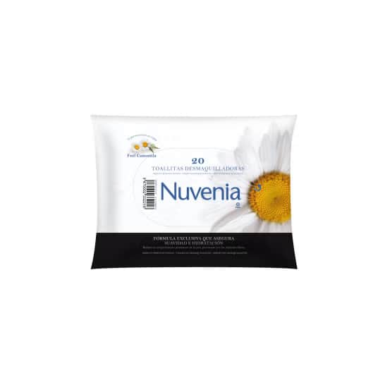 Indas Nuvenia toallitas desmaquilladoras 20uds